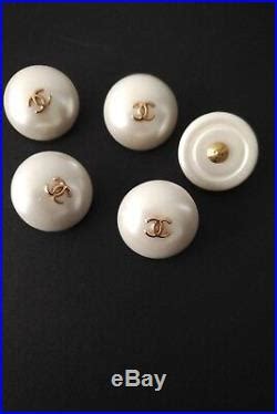 chanel pearl button|Chanel buttons ebay.